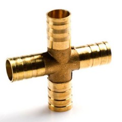 Соединители шланга КРЕСТ под хомуты Соединители шланга КРЕСТ под хомуты